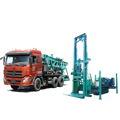 Profondeur de forage max.120m Forage hydraulique complet à circulation inverse pour une mobilité facile