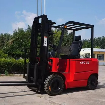 Le chariot élévateur électrique 3 m avec 3 tonnes de chargeur hydraulique de palettes et 3 m de hauteur de levage