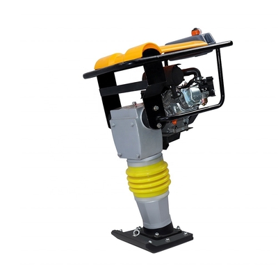 Rammer d'amortissement de la construction routière avec moteur à essence de 6,5 ch et profondeur d'amortissement de 35 cm