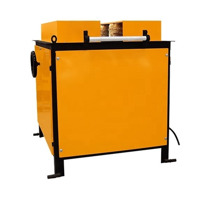 Machine de polissage de tubes en acier de poids de 162 kg pour éliminer la rouille des tubes carrés et des barres rondes
