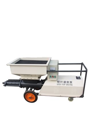 Projet de construction essentiel Machines de plâtrage au mortier de 5,5 kW pour le béton de plâtrage à vis
