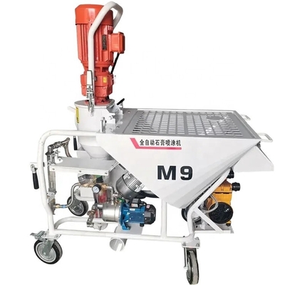 200 kg Poids unitaire Machine de pulvérisation de mortier et de plâtre pour les besoins en mètres carrés