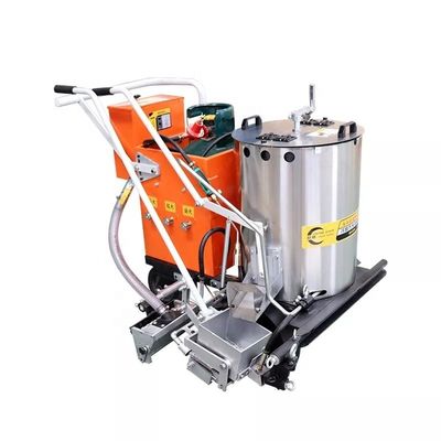 Machine de marquage routier propulsée pour les lignes de circulation et les lignes de stationnement