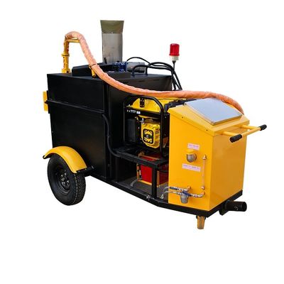 Machine d'étanchéité des fissures routières de 350 litres avec chauffage rapide et fonctionnement pratique