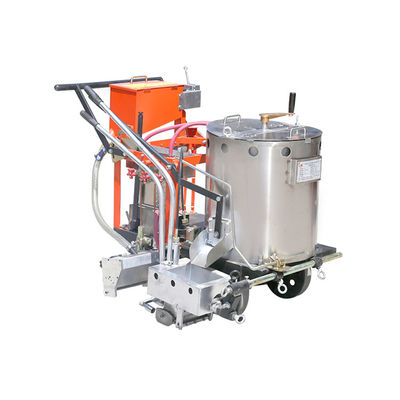 Machine de marquage de route thermoplastique à moteur à essence facile à utiliser pour le marquage des sols