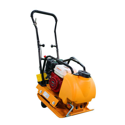 Compacteur plat bidirectionnel à vibration d'essence puissant pour le pavage à une vitesse de 22 m/min