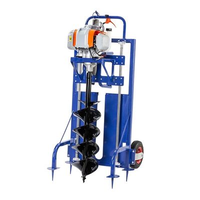 Plantage d'arbres et creusement de trous de terre avec une profondeur de forage maximale personnalisable