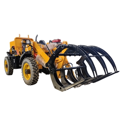 Magasins de matériaux de construction 2 tonnes Mini chargeur avant Chargeur à roues avec capacité de seau 0,5m3