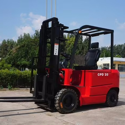 Mini chariot élévateur électrique portable de 3 tonnes avec batterie 60V à 3 roues et moteur AC