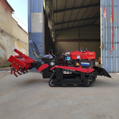 Tiller à puissance rotative, cultivateur agricole, traîneur diesel pour applications polyvalentes