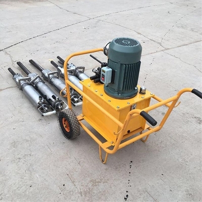Splitter hydraulique portable à moteur à courant alternatif pour le forage et le fracturage de roches dures