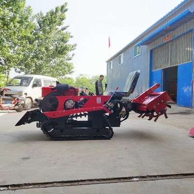 Tiller rotatif de type diesel de 800 kg pour la préparation des semis dans les petites exploitations