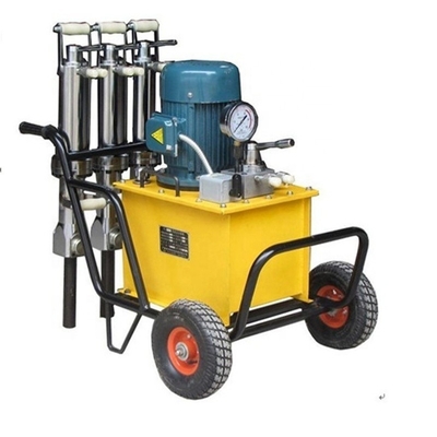 Découvrez la puissance de notre fractionneur hydraulique portable pour le forage de roches