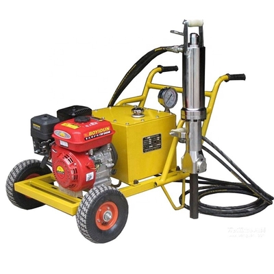 Découvrez la puissance de notre fractionneur hydraulique portable pour le forage de roches
