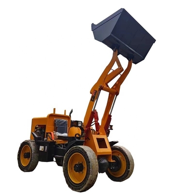 2800 X 1000 X 1400 mm Dimension Mini chargeur de tracteur avec chargeur léger personnalisable
