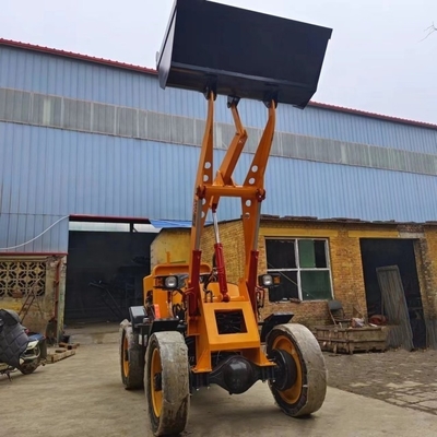 Mini-tracteur chargeur chargeur léger chargeur roue chargeur machine avec 0,3m3 capacité de seau