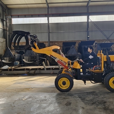 Mini-tracteur chargeur chargeur léger chargeur roue chargeur machine avec 0,3m3 capacité de seau