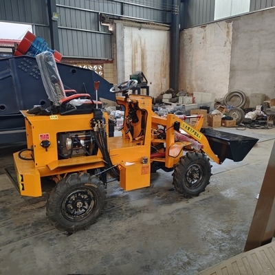 Mini-tracteur chargeur chargeur léger chargeur roue chargeur machine avec 0,3m3 capacité de seau