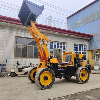 Magasins de matériaux de construction CHANGCHAI Chargeur à roues motrices avant avec une capacité de charge de 400 kg