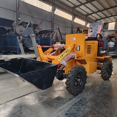 Magasins de matériaux de construction CHANGCHAI Chargeur à roues motrices avant avec une capacité de charge de 400 kg