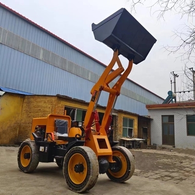 Magasins de matériaux de construction CHANGCHAI Chargeur à roues motrices avant avec une capacité de charge de 400 kg