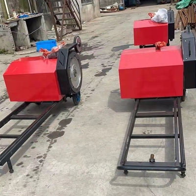 Puissante machine à scie à fil de diamant pour les applications de coupe de pierre