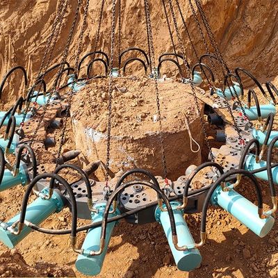 10 tonnes de broyeur de béton compatible avec une excavatrice La solution ultime pour la coupe de piles