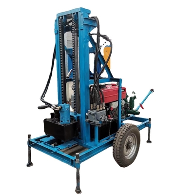 Profondeur de forage max.180m Machine pneumatique de forage de puits d'eau avec certification ISO