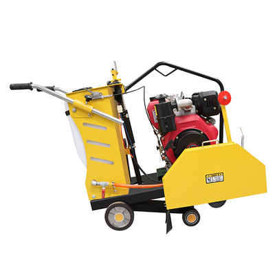 Machine de découpe de route à haute efficacité de 700 mm à moteur diesel