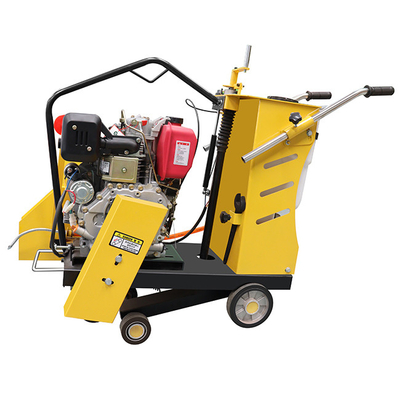 Machine de découpe de route à haute efficacité de 700 mm à moteur diesel