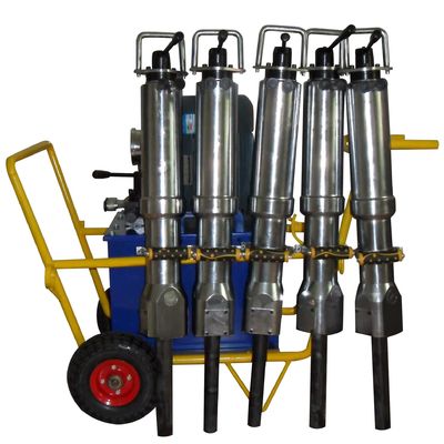 Splitter de roche à piston élevé pour la démolition du béton dans l'exploitation minière de l'énergie