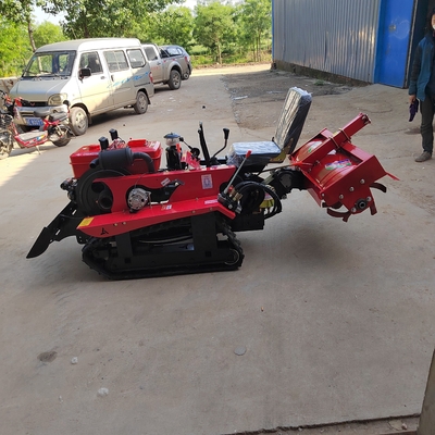 Concentrez-vous sur le broyeur rotatif Crawler Mini-broyeur pour la culture agricole dans l'usine de fabrication