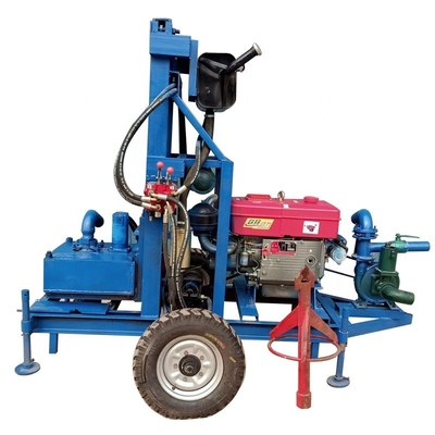 Machines électriques de forage de puits d'eau avec 180 m de profondeur de forage et 1940*1150*1900 mm de taille