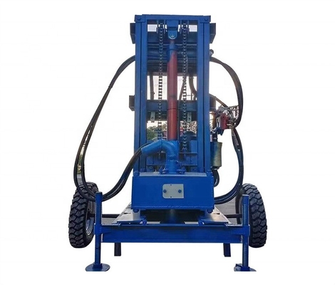 Forage de puits en eau profonde de 1000 mètres alimenté au diesel avec une profondeur de forage max.180 m