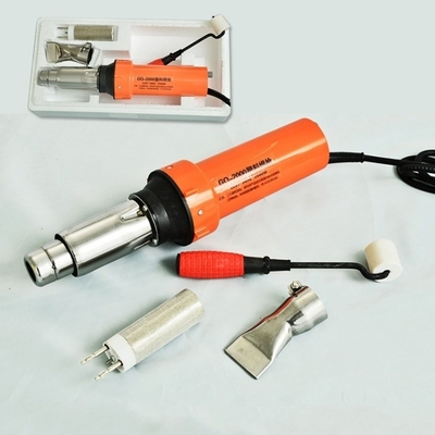 335*82*82mm Kit de soudage en plastique Pistolet de soudage à air chaud portatif de 2 kW