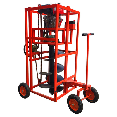 Machine de plantation d'arbres de creuser la terre à auger trou de terre à auger forer Diamètre 20-50 cm