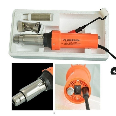 Des torches de soudage à air chaud professionnelles pour souder des géomembranes HDPE sur PVC PP PE