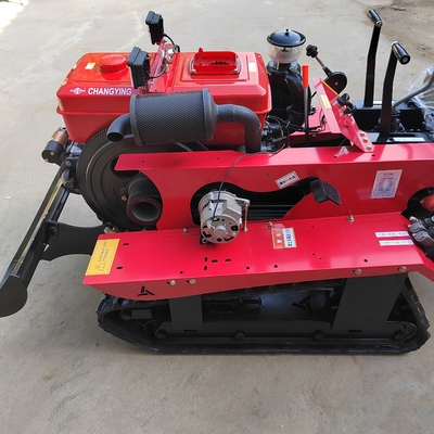 Longue durée de vie Mini Tiller Cultivateur rotatif de ferme 35HP Crawler Rotary Tiller Blade