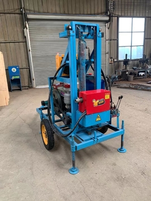 Machine de forage de forage de puits d'eau et de forage de forage de roche de 200 m avec certification CE
