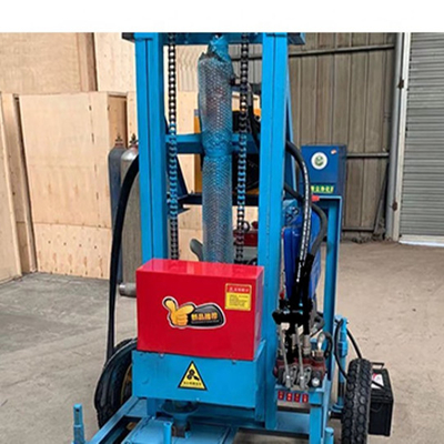 Applications polyvalentes Diesel hydraulique puits de forage de puits d'eau Forage de puits de forage 180m Hauteur de levage