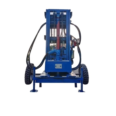 Applications polyvalentes Diesel hydraulique puits de forage de puits d'eau Forage de puits de forage 180m Hauteur de levage