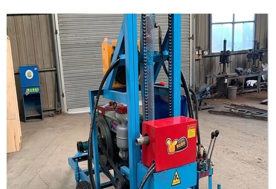 Applications polyvalentes Diesel hydraulique puits de forage de puits d'eau Forage de puits de forage 180m Hauteur de levage