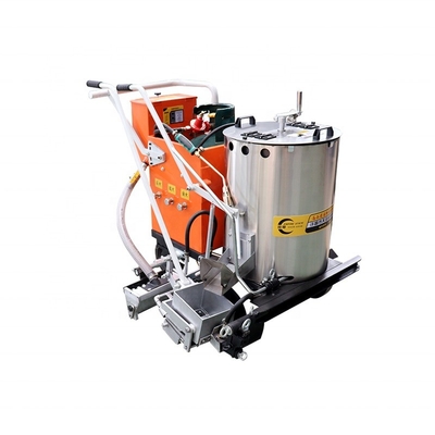 Machine de marquage de route à poussée manuelle avec ligne de distribution de perles de verre Épaisseur de 1 à 2 mm 3.2