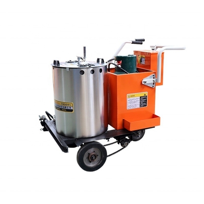 Machine de marquage de route à poussée manuelle avec ligne de distribution de perles de verre Épaisseur de 1 à 2 mm 3.2