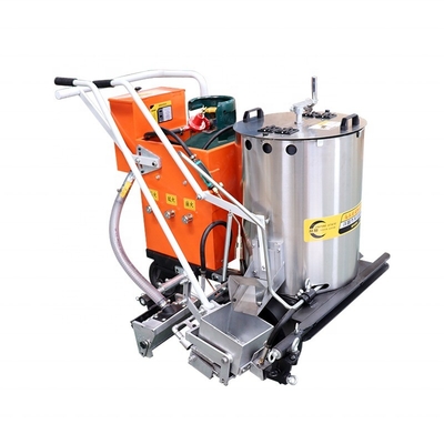Machine de marquage de route à poussée manuelle avec ligne de distribution de perles de verre Épaisseur de 1 à 2 mm 3.2