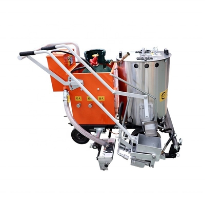 Machine de marquage de route à poussée manuelle avec ligne de distribution de perles de verre Épaisseur de 1 à 2 mm 3.2