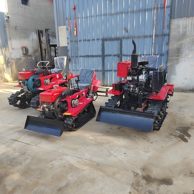 Tiller rotatif avec siège de type Crawler-Crawler diesel 25HP 35HP
