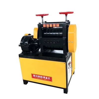 Détirer efficacement les barres de diamètre de 4-25 mm avec cette machine de redressement de barres d'acier