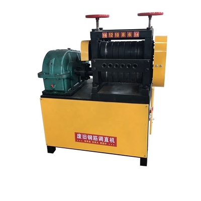 Détirer efficacement les barres de diamètre de 4-25 mm avec cette machine de redressement de barres d'acier