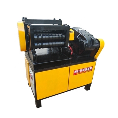 Détirer efficacement les barres de diamètre de 4-25 mm avec cette machine de redressement de barres d'acier